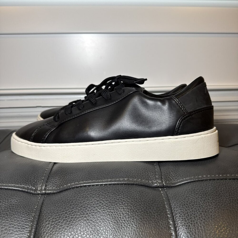 Thousand Fell Men’s 11.5 Low Top Lace Up Sneakers Black/White - Picture 6 of 9